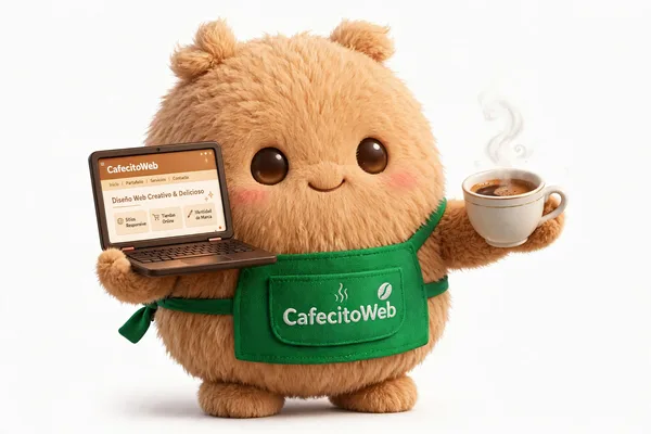 Moca, la mascota de CafecitoWeb